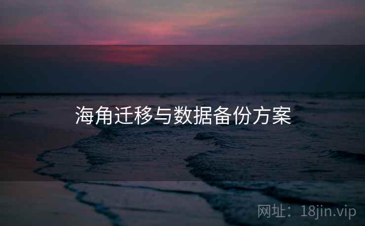 海角迁移与数据备份方案